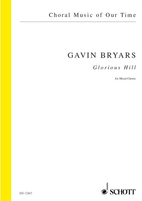 Glorious Hill, for mixed choir, for mixed choir (SATB), Choral score
