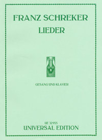 Songs, for voice and piano