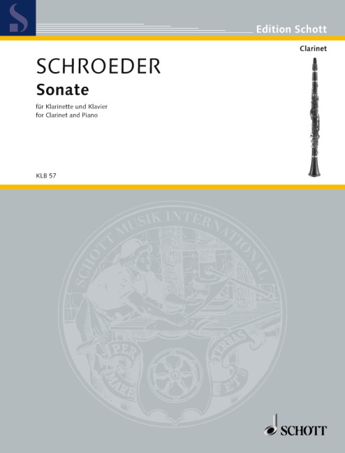 Sonata, for clarinet (in A) and piano