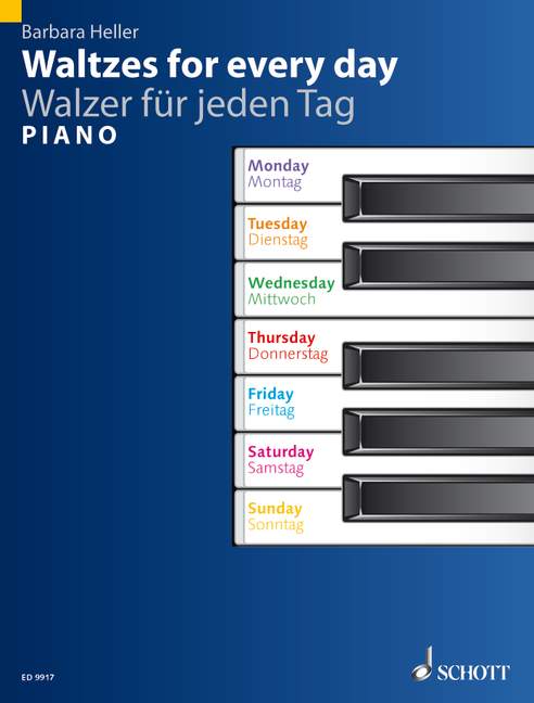 Waltzes for every day, for piano