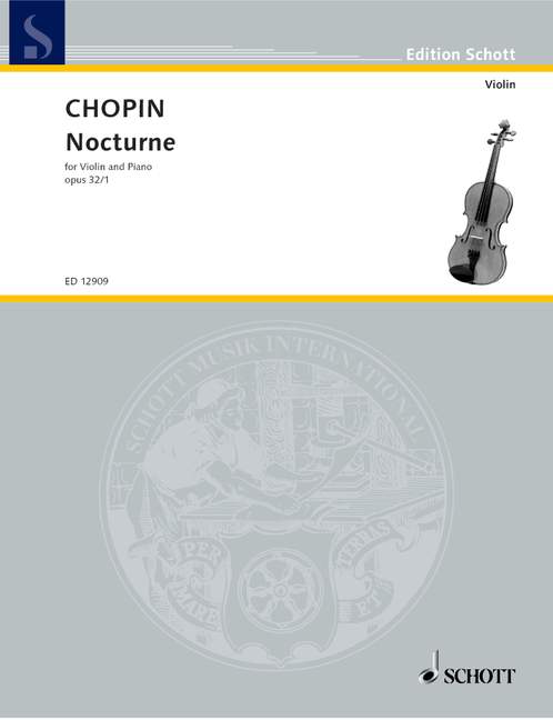 Nocturne B Major op. 32/1 BI 106, for violin and piano