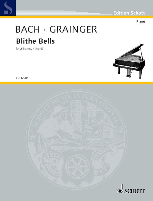 Blithe Bells, a free ramble on J. S. Bach's aria Sheep may Graze in Safety, for 2 pianos (4 hands)