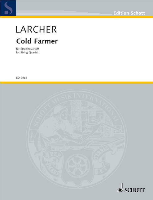 Cold Farmer, for string quartet, Score and parts