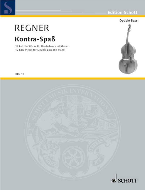 Kontra-Spass, 12 easy pieces for double bass and piano