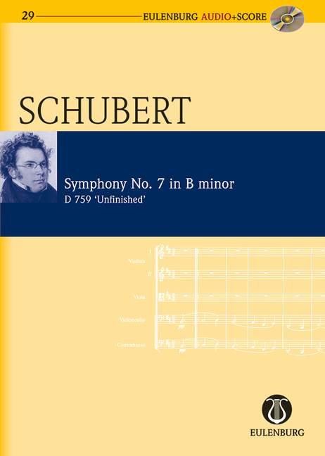 Symphony No. 7 B minor D 759, Unfinished, for orchestra, Study score