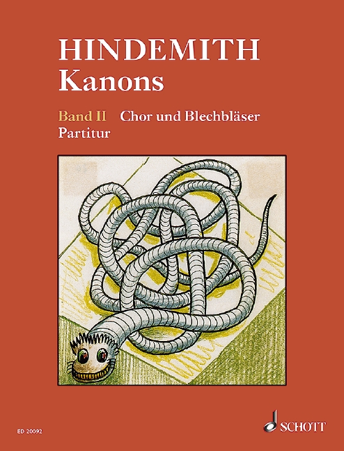 Kanons Vol. 2, Volume II for choir and brass instruments, Score