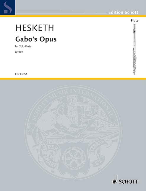 Gabo's Opus, for solo flute
