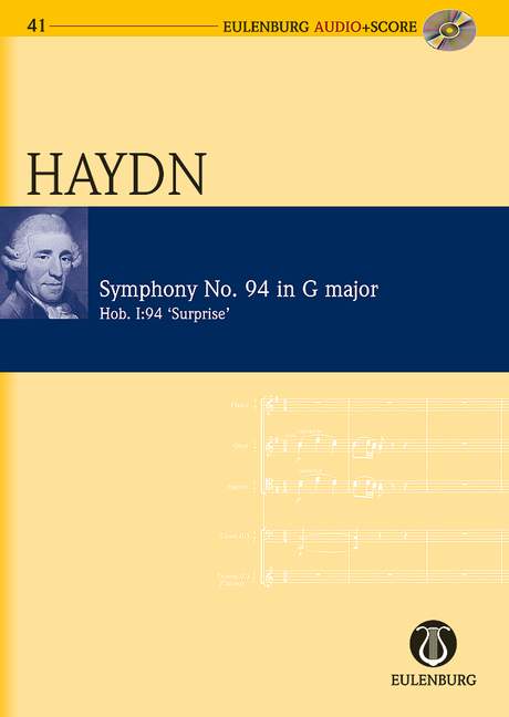 Symphony No. 94 G major, Surprise Hob. I: 94, for orchestra, Study score