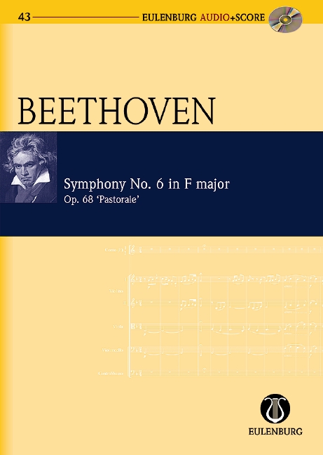 Symphony No. 6 F major op. 68, Pastorale, for orchestra, Study score