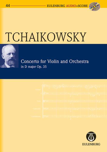 Concerto D major op. 35 CW 54, for violin and orchestra, Study score