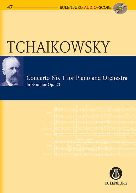 Concerto No. 1 Bb minor op. 23 CW 53, for piano and orchestra, Study score