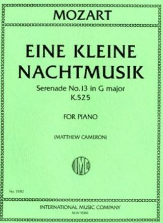 Eine Kleine Nachtmusik KV525, Serenade No.13 G major, for piano