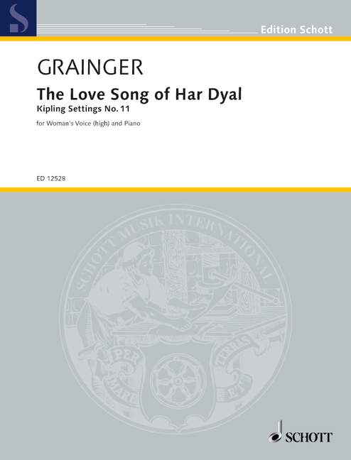 The Love Song of Har Dyal, for voice and piano