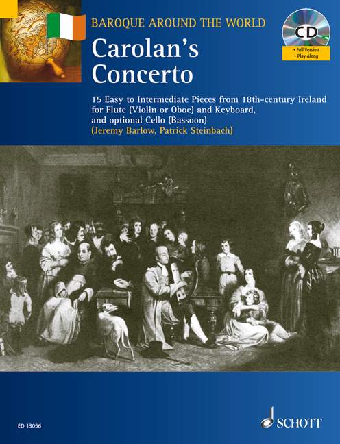 Carolan's Concerto, 15 Easy to Intermediate Carolan Tunes, for Violoncello (Fagott) ad libitum