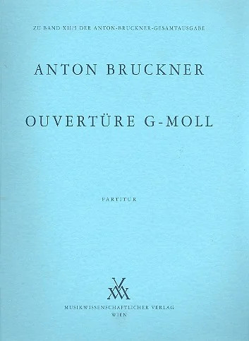 Overture G minor, for Orchestra, Full score