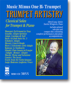 Trumpet Artistry, Classical Solos for Trumpet & Piano, Edition with play-along