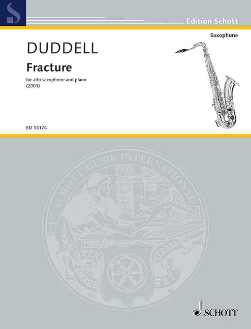 Fracture, for alto saxophone and piano