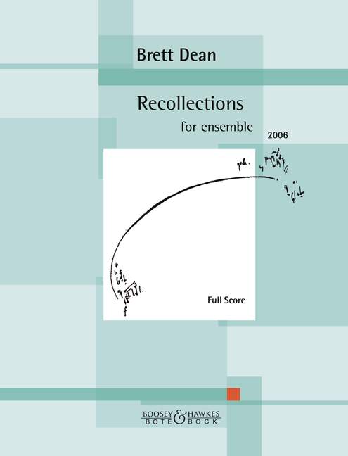 Recollections, for ensemble, Score