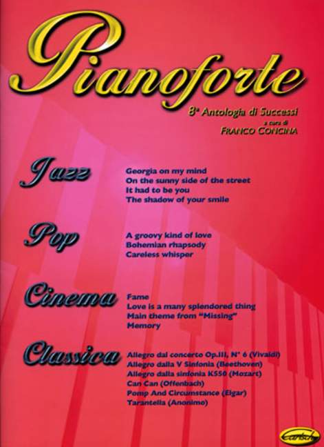 Pianoforte Antologia 8, Tune book