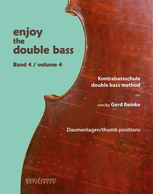 Enjoy the Double Bass volume 4, Double Bass Method, for double bass (and piano)