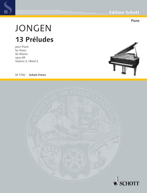 13 Préludes op. 69, for piano