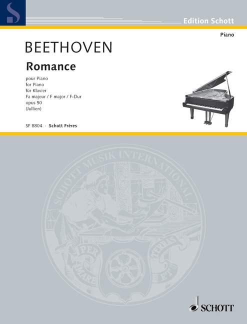 Romance en fa majeur op. 50, for piano