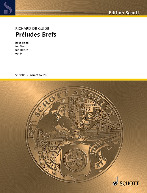 Préludes Brefs op. 9, for piano