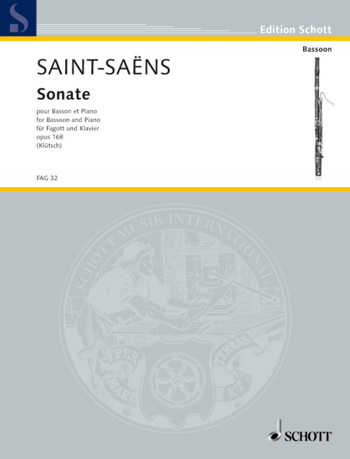Sonata op. 168, for bassoon and piano