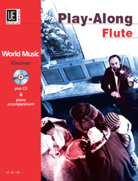 Klezmer - Play Along Flute, World Music, for flute with CD or piano accompaniment, Edition with play-along