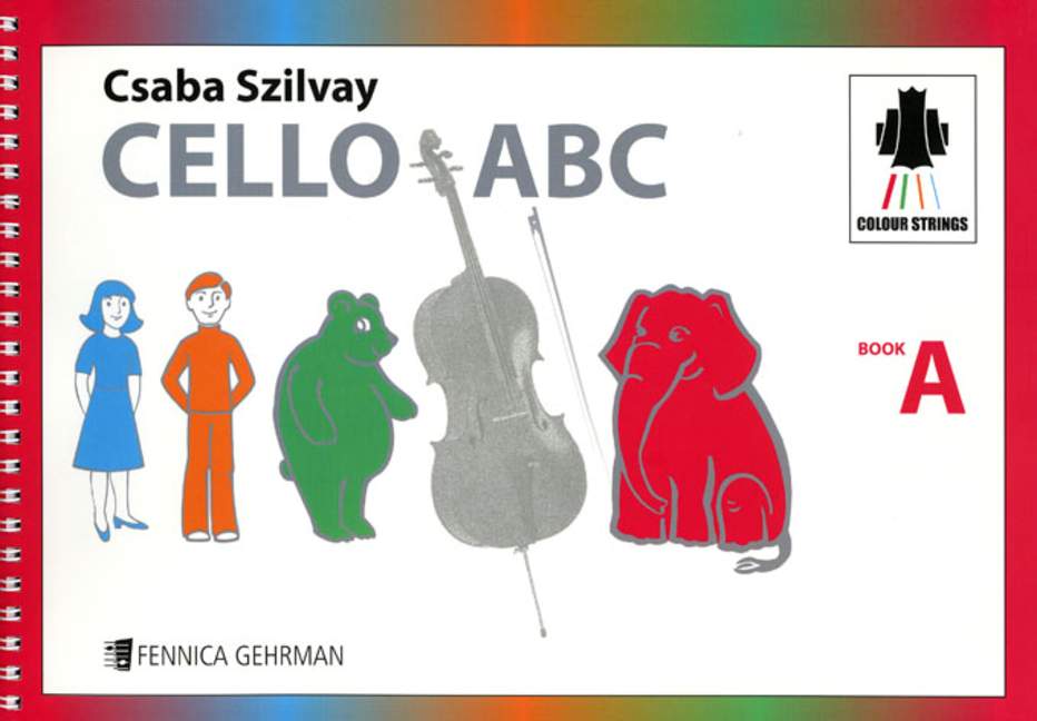 Colourstrings Cello ABC Book A, for violoncello