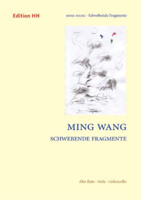 Schwebende Fragmente, for Alto-Flute, viola, cello, Score and parts