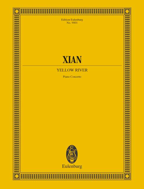 Yellow River, Piano Concerto, for piano and large orchestra, Full score