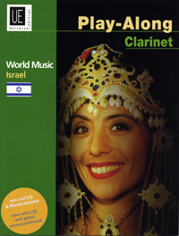 Israel - Play Along Clarinet, World Music, for clarinet with CD or piano accompaniment, Edition with play-along