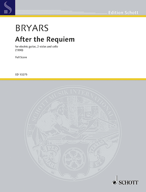 After the Requiem, for electric guitar, 2 violas and cello, Score