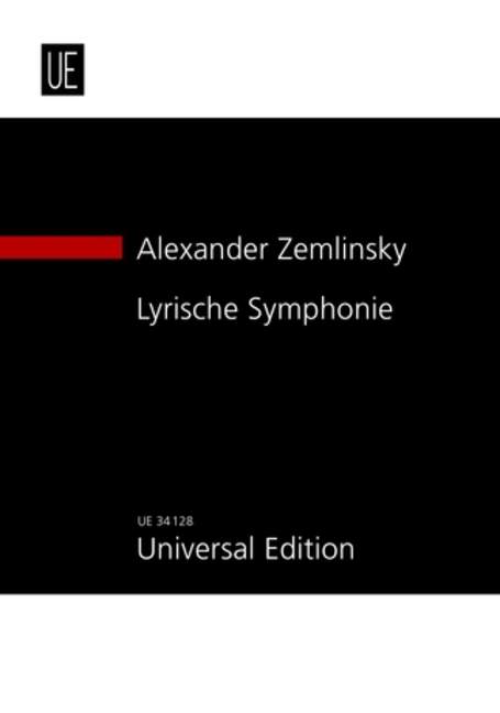 Lyric Symphony op. 18, in 7 movements after poems by Rabindranath Tagore, for soprano, baritone and orchestra, Study score