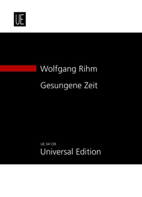 Gesungene Zeit, for violin and orchestra, Study score