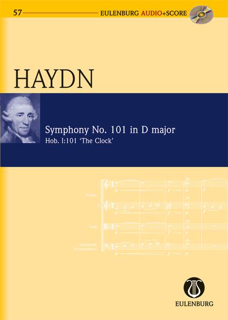 Symphony No. 101 D major The Clock Hob. I: 101, London No. 11, for orchestra, Study score