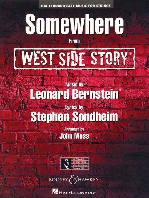 Somewhere, from West Side Story, for string orchestra, Score and parts