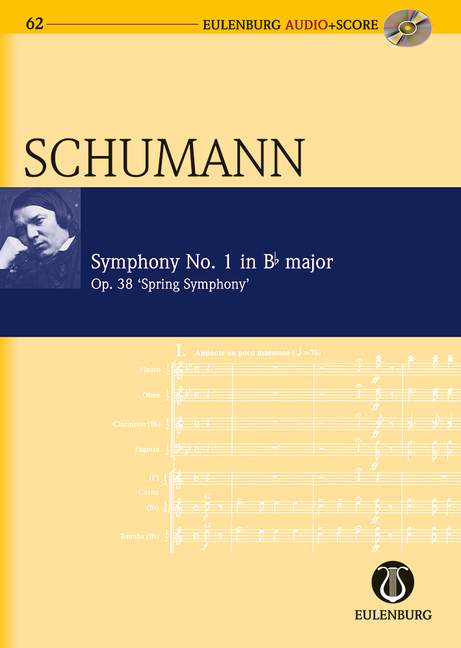 Symphony No. 1 B Flat op. 38, Spring Symphony, for orchestra, Study score