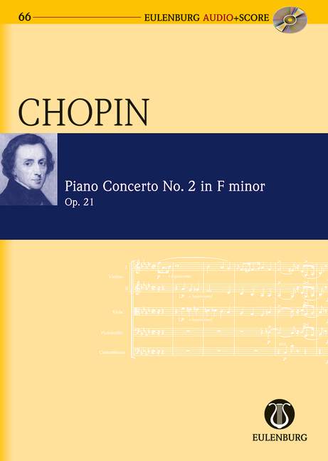 Piano Concerto No. 2 F minor op. 21, for piano and orchestra, Study score