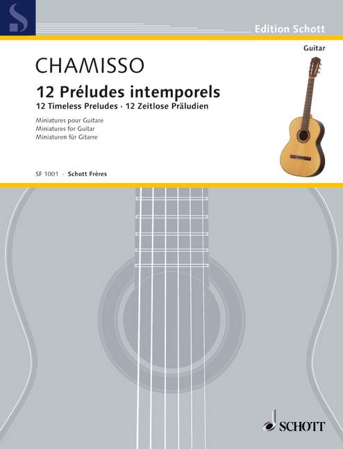 12 Timeless Preludes, Miniatures, for guitar solo