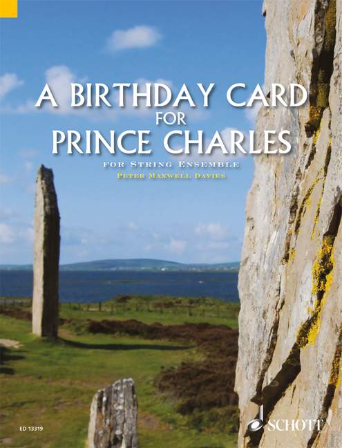 A Birthday Card for Prince Charles op. 298, for string ensemble (string quintet), Score and parts
