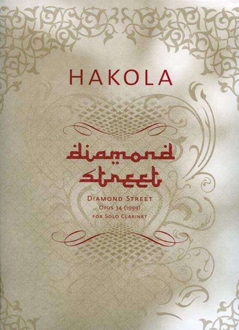Diamond Street, for clarinet, Tune book