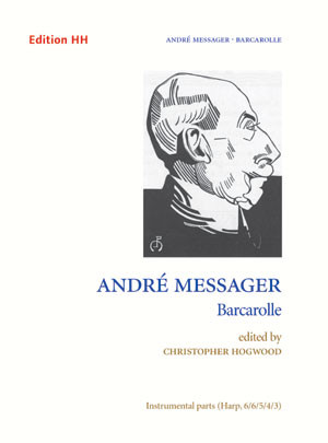 Barcarolle, for Cello, String Orchestra and Harp / Violin and Piano, Set of parts