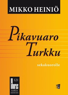 Turku Express, for mixed choir, Choral score