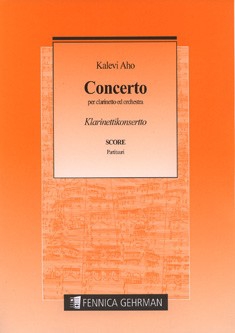 Clarinet Concerto, for clarinet and orchestra, Score