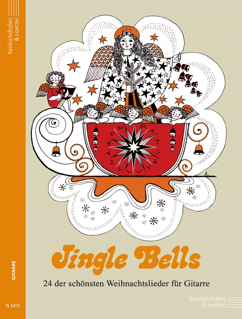 Jingle Bells, 24 der schönsten Weihnachtslieder, for guitar