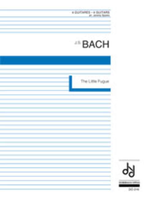 The Little Fugue, for 4 guitars, Score and parts