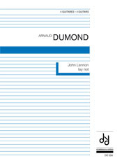John Lennon lay not, for 4 guitars, Score and parts