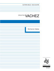 Scherzo-Valse, for guitar
